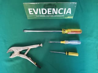 Evidencia Detenidos Robo de Vehículos