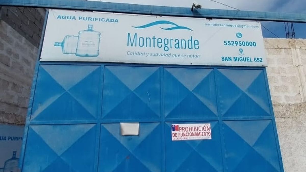 Clausuran planta de agua por graves falencias sanitarias Clausuran planta de agua por graves falencias sanitarias