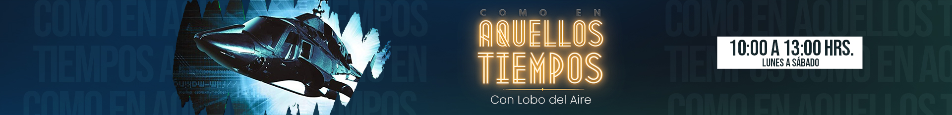 COMO EN AQUELLOS TIEMPOS