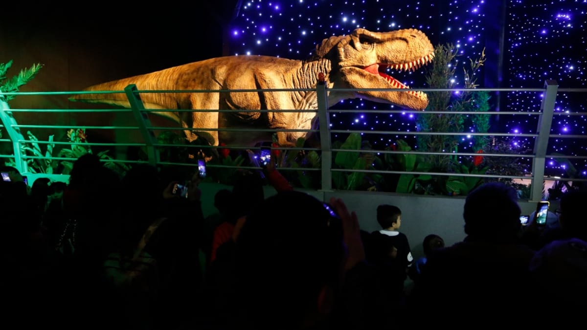 Dinosaurios Recargados en Estación Mapocho Dinosaurios Recargados en Estación Mapocho