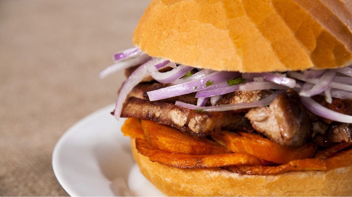 Sandwich peruano la rompe Sandwich peruano la rompe