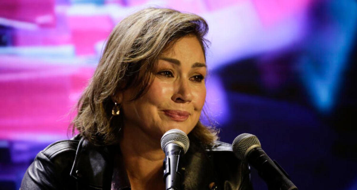 Javiera Contador tuvo una pésima noche en Viña Javiera Contador tuvo una pésima noche en Viña