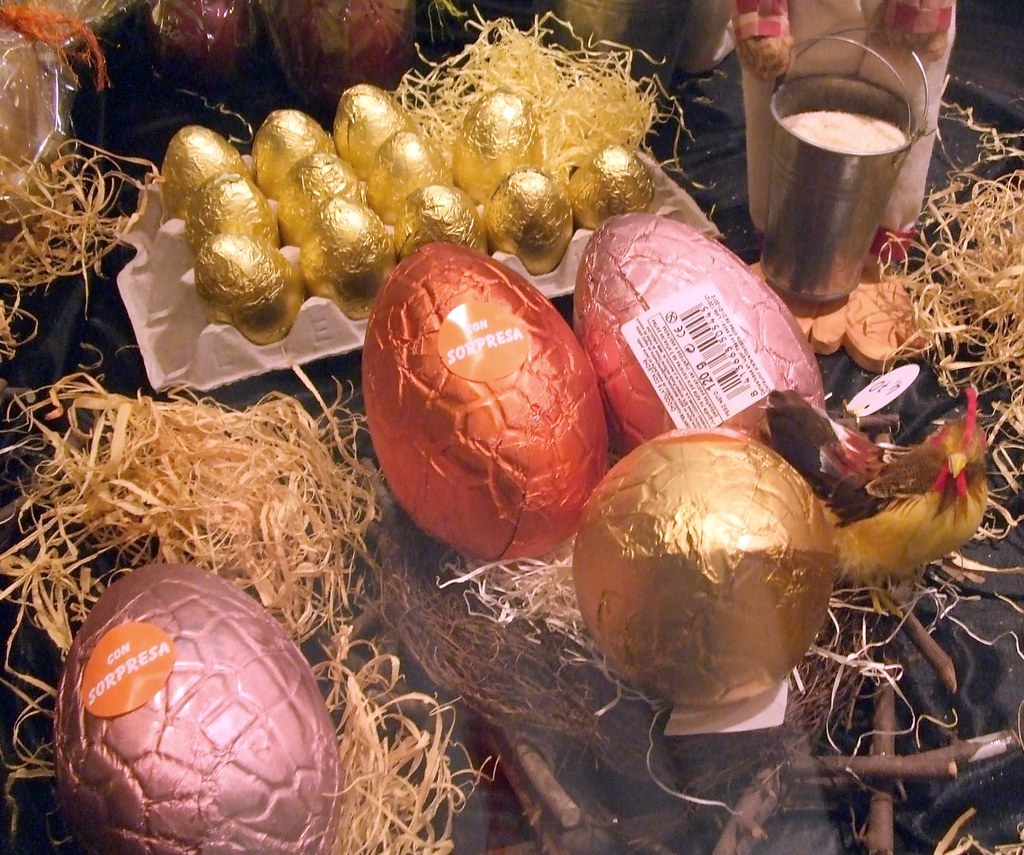 Huevos de chocolate