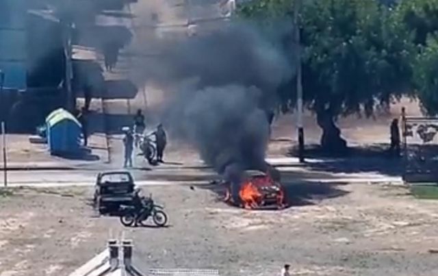 INCENDIO VEHICULO INCENDIO VEHICULO