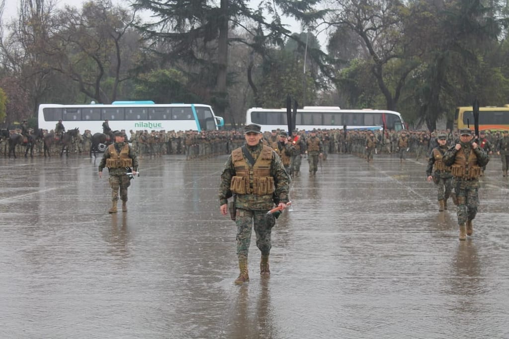 ENSAYO PARADA MILITAR 2023 ENSAYO PARADA MILITAR 2023