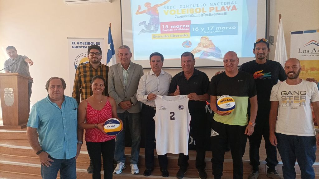 VUELVE NUEVAMENTE EL CIRCUITO NACIONAL DE VÓLEY PLAYA A LA COMUNA DE LOS ANDES VUELVE NUEVAMENTE EL CIRCUITO NACIONAL DE VÓLEY PLAYA A LA COMUNA DE LOS ANDES