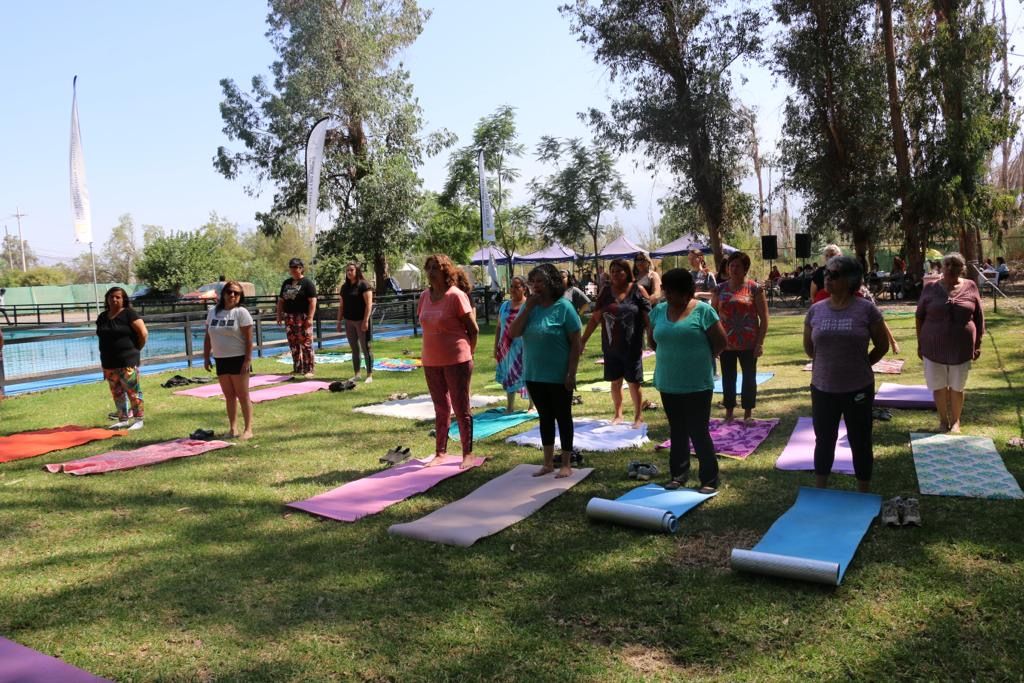 Exitosa jornada de autocuidado para mujeres en la piscina quillagua Exitosa jornada de autocuidado para mujeres en la piscina quillagua
