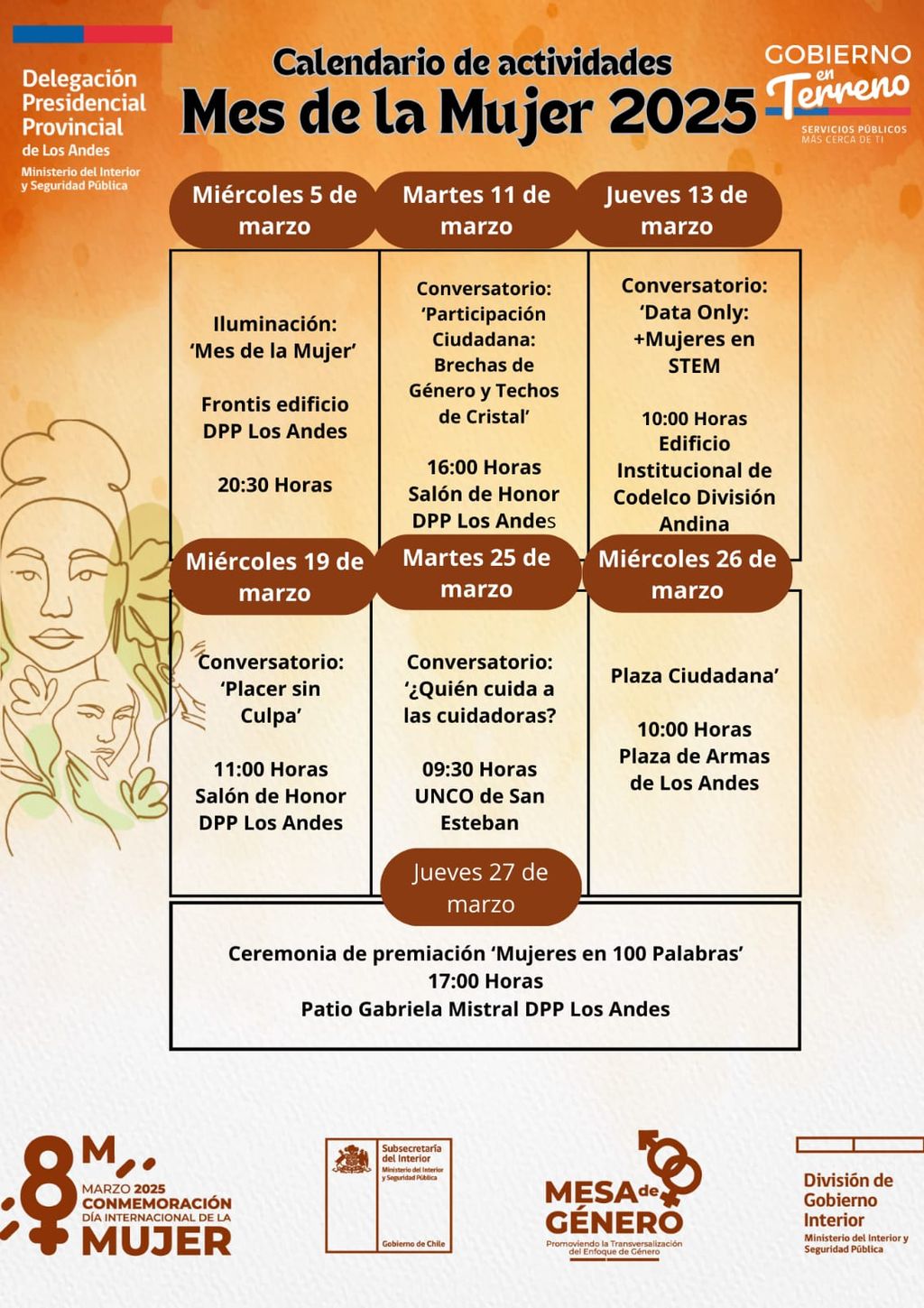 ACTIVIDADES 8M DPP ACTIVIDADES 8M DPP