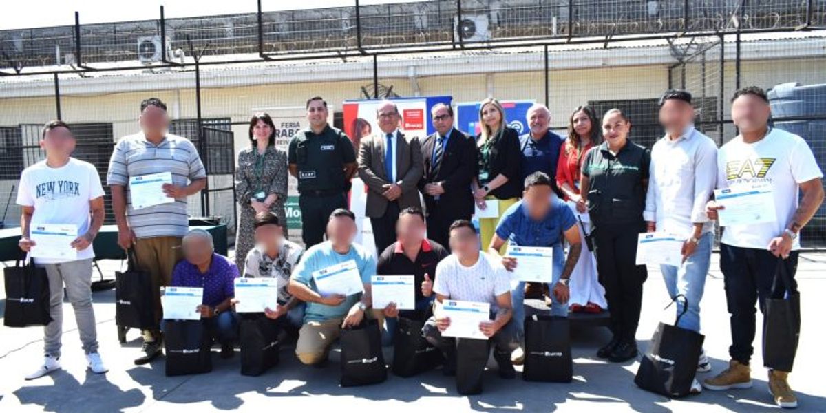 Internos obtienen certificados de Instalación Metalmecánica Internos obtienen certificados de Instalación Metalmecánica