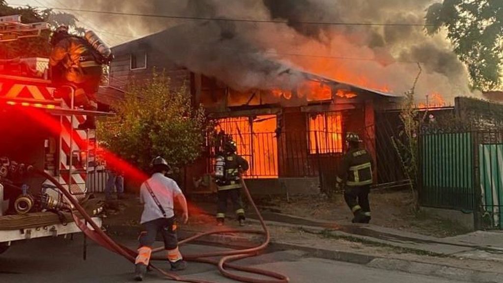 Fallece adulto mayor tras incendio en Talca Fallece adulto mayor tras incendio en Talca