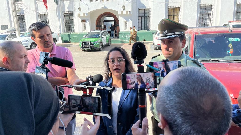 Delegada presidencial, Aly Valderrama Villarroel, entregó detalles del balance policial del pasado fin de semana Delegada presidencial, Aly Valderrama Villarroel, entregó detalles del balance policial del pasado fin de semana
