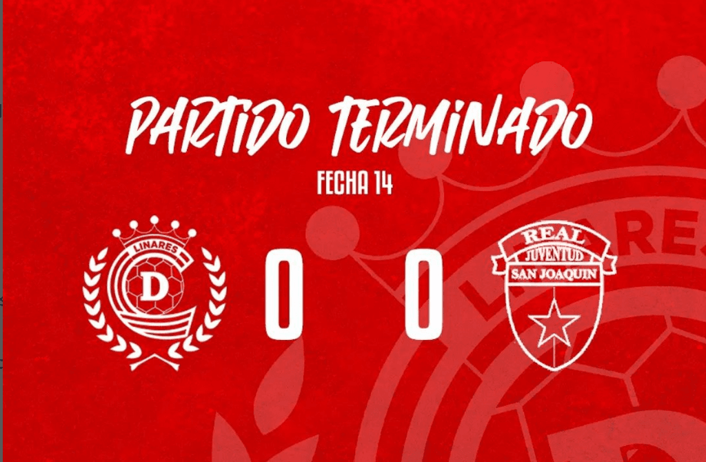 Deportes Linares empata a 0 contra Real San Joaquín Deportes Linares empata a 0 contra Real San Joaquín