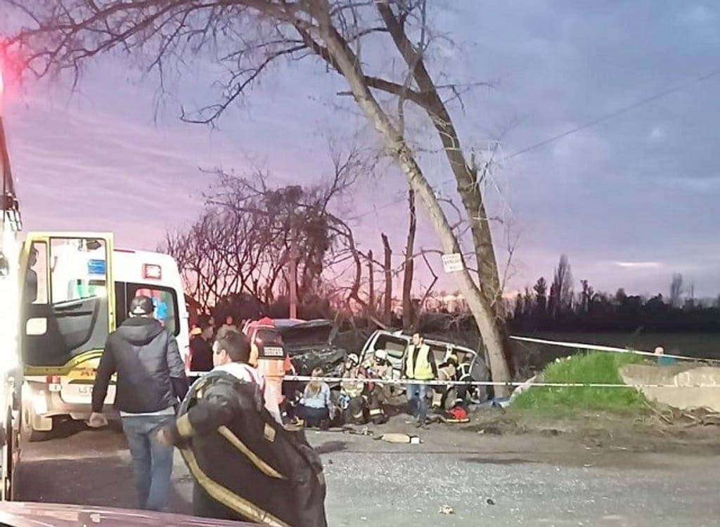 1 fallecido y 5 lesionados tras accidente automovilístico en Yerbas Buenas 1 fallecido y 5 lesionados tras accidente automovilístico en Yerbas Buenas