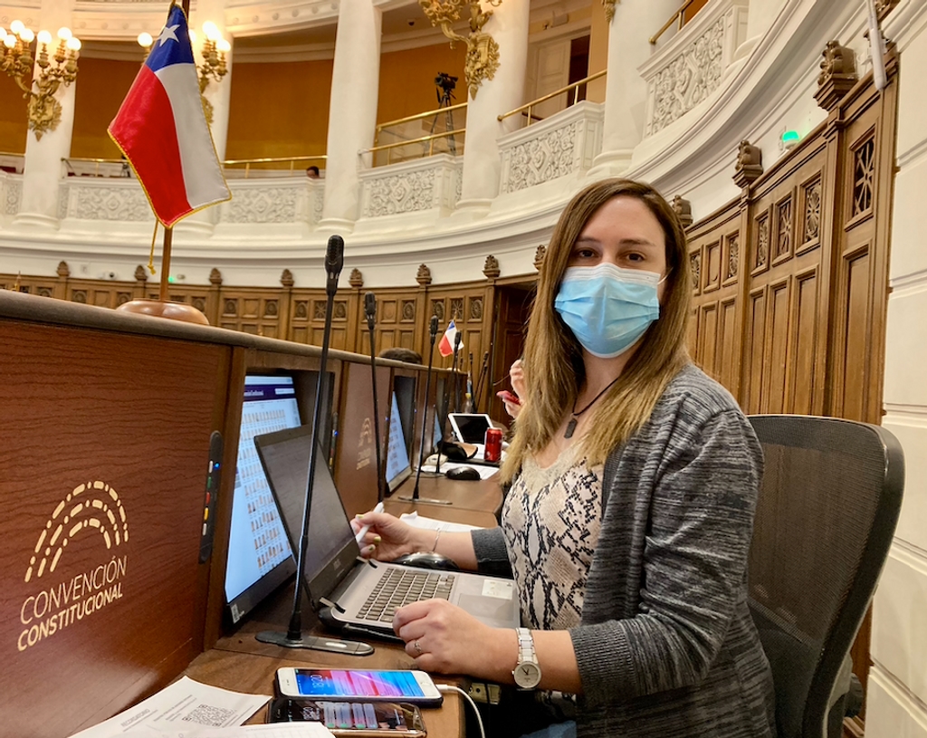 Patricia Labra en el Congreso