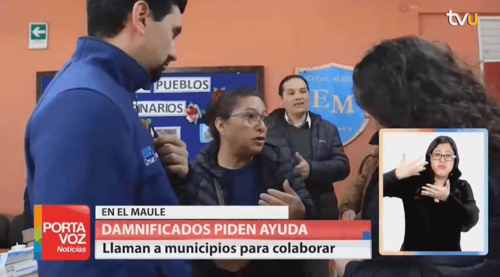 Damnificados por Sistema Frontal en el Maule Damnificados por Sistema Frontal en el Maule