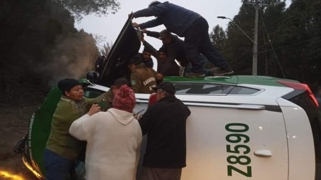 Funcionaria salud muere en accidente de tránsito con Carabineros en Puchuncavi