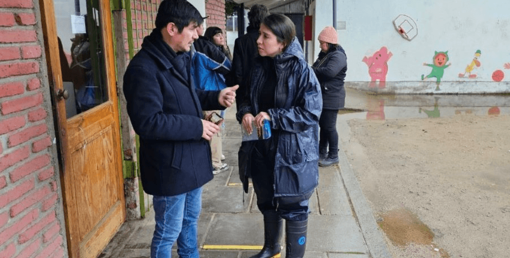 Diputada Veloso visitó albergue municipal en la comuna de Linares Diputada Veloso visitó albergue municipal en la comuna de Linares