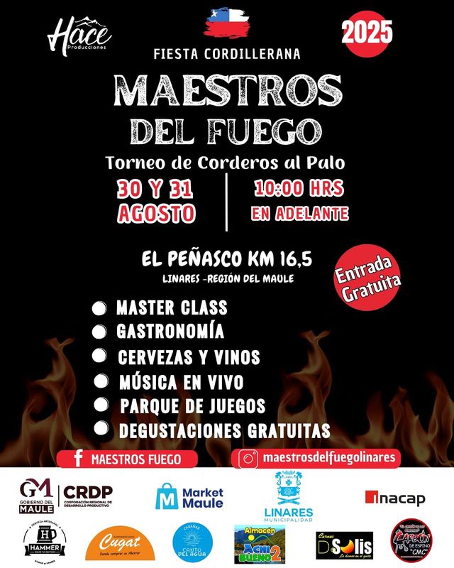maestros del fuego