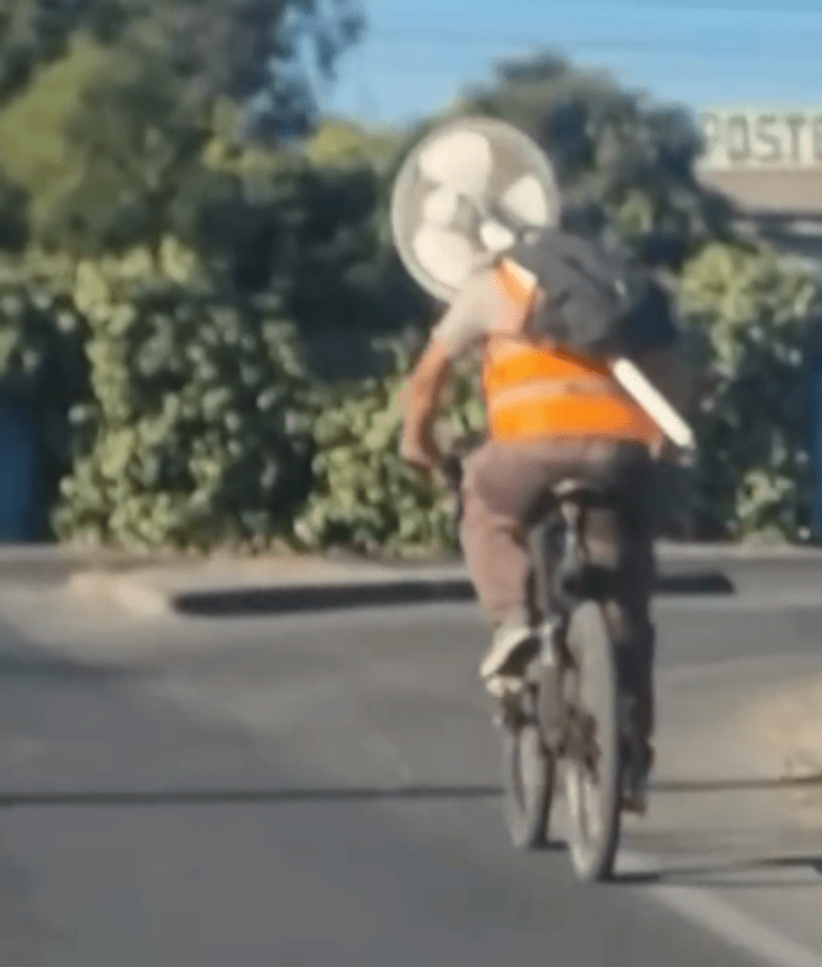 Extracto del video viralizado a través de redes sociales Extracto del video viralizado a través de redes sociales