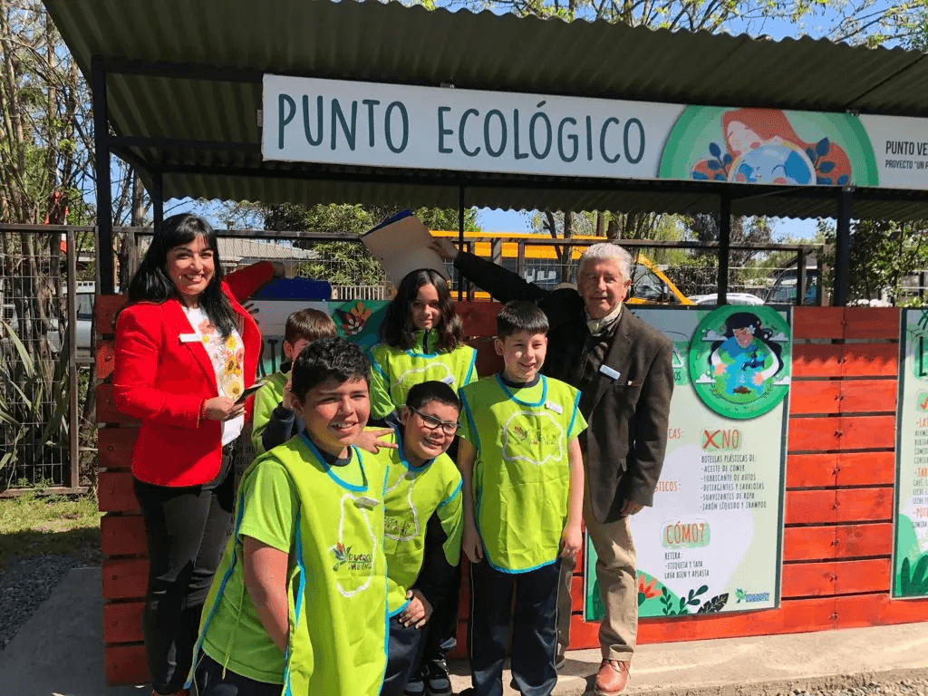 Financian un Punto Verde para la escuela rural Matías Causiño de Linares Financian un Punto Verde para la escuela rural Matías Causiño de Linares