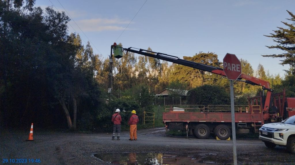 CGE informa trabajos en terreno y estatus de suministro eléctrico en la región del Maule CGE informa trabajos en terreno y estatus de suministro eléctrico en la región del Maule