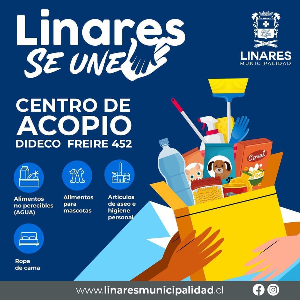 Súmate a la Campaña Solidaria "Linares se Une" Súmate a la Campaña Solidaria "Linares se Une"