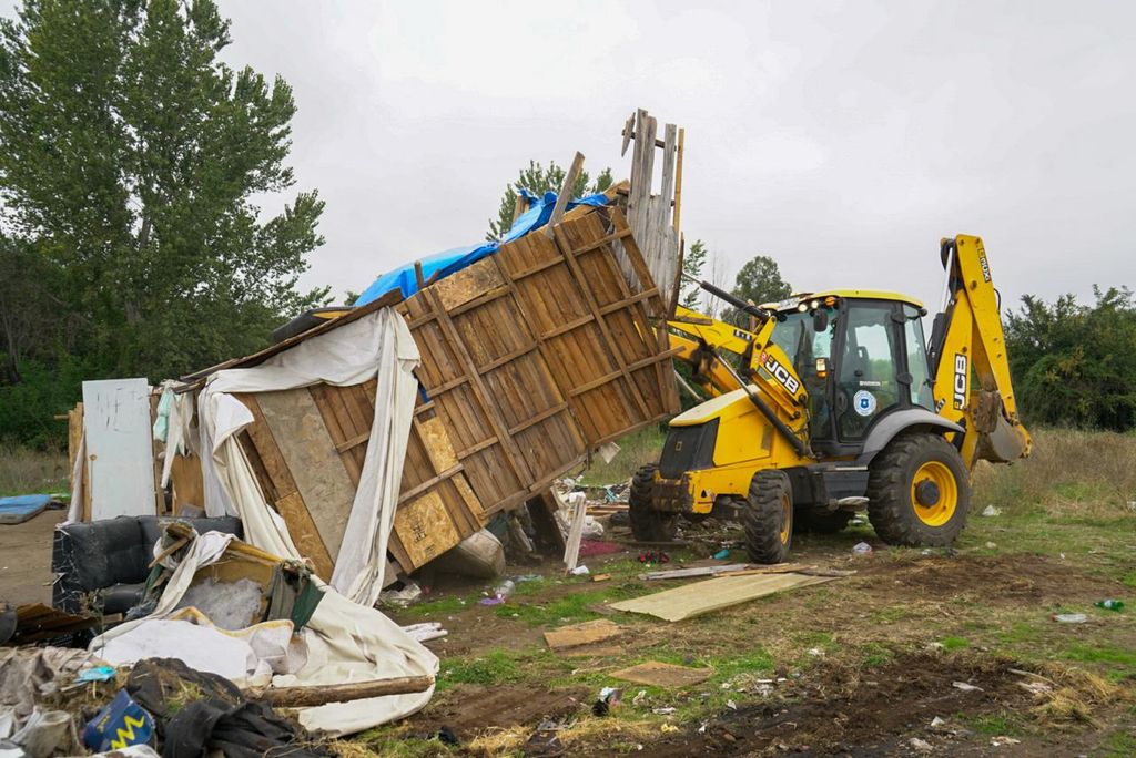 Desalojo toma ilegal Desalojo toma ilegal