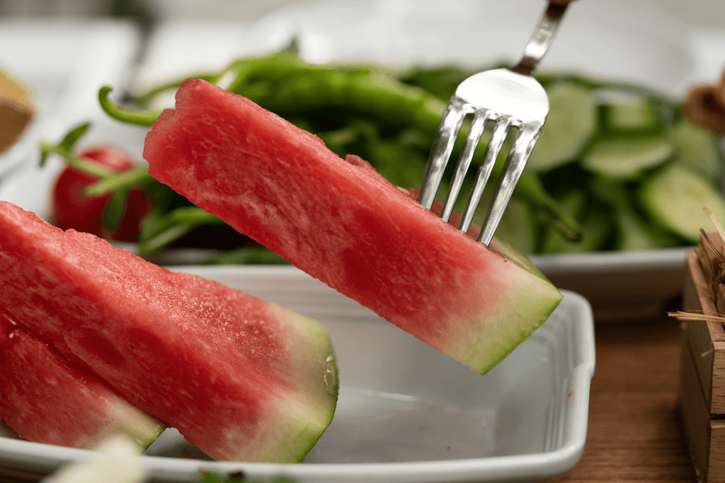 Sandia en trozo Sandia en trozo