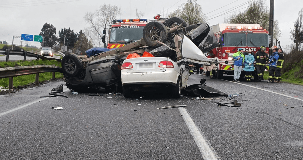 Accidente de transito resulta en el fallecimiento de 4 personas Accidente de transito resulta en el fallecimiento de 4 personas