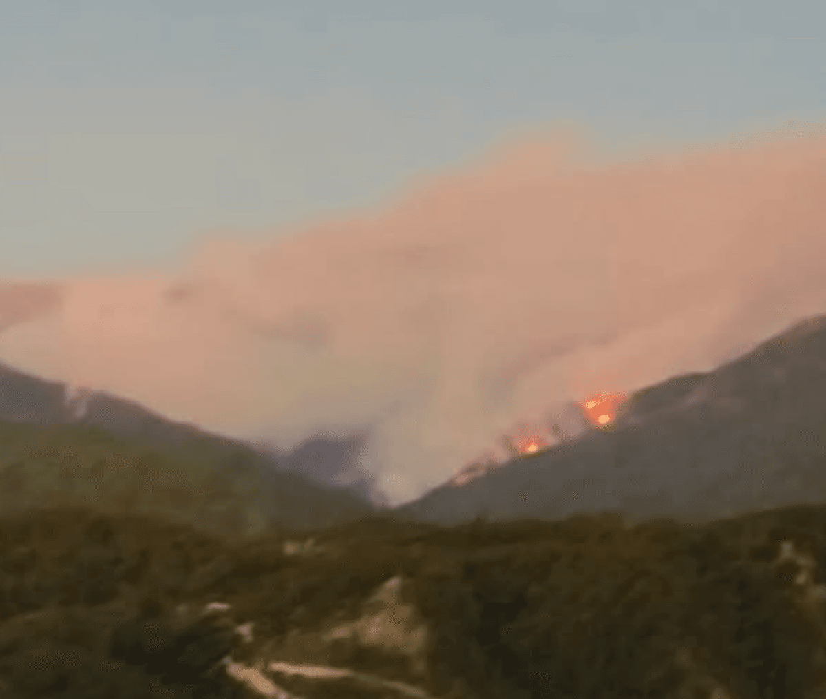 Incendio Linares - Pejerrey Incendio Linares - Pejerrey