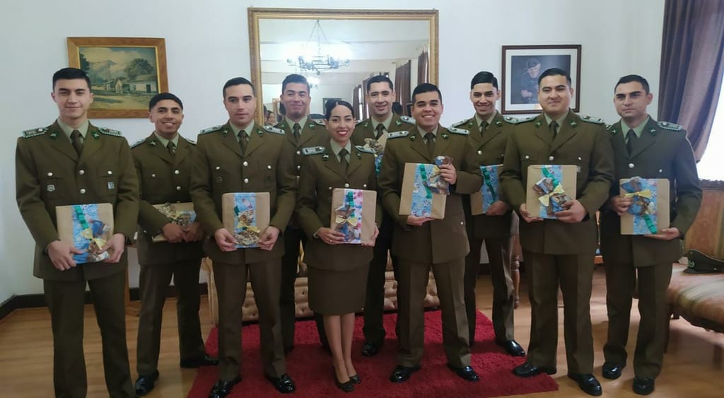 Carabineros alumnos finalizaron sus prácticas policial-profesional en la Prefectura de Linares
