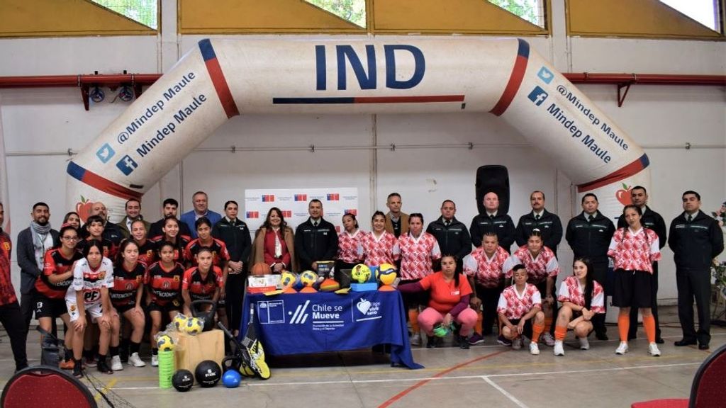 Autoridades dan inicio plan piloto de talleres deportivos en centros penitenciarios de la Región del Maule Autoridades dan inicio plan piloto de talleres deportivos en centros penitenciarios de la Región del Maule