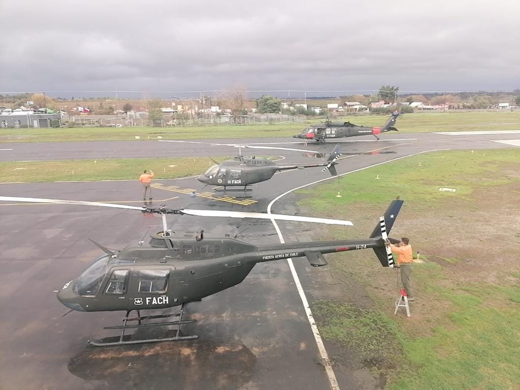 Club Aéreo de Talca facilita instalaciones para apoyar las labores de la FACH Club Aéreo de Talca facilita instalaciones para apoyar las labores de la FACH