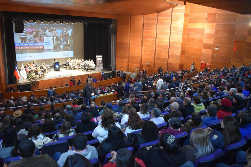 Gobernadora Regional rinde cuenta pública de la gestión 2022