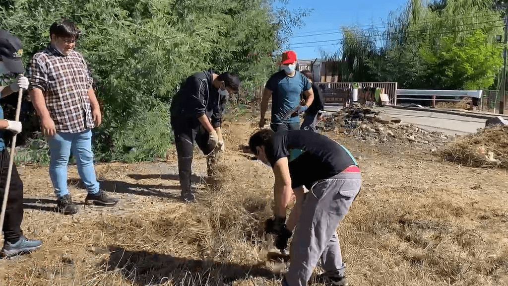 Equipo de la Delegación Presidencial Realiza acciones comunitarias en Estero el Molino Equipo de la Delegación Presidencial Realiza acciones comunitarias en Estero el Molino