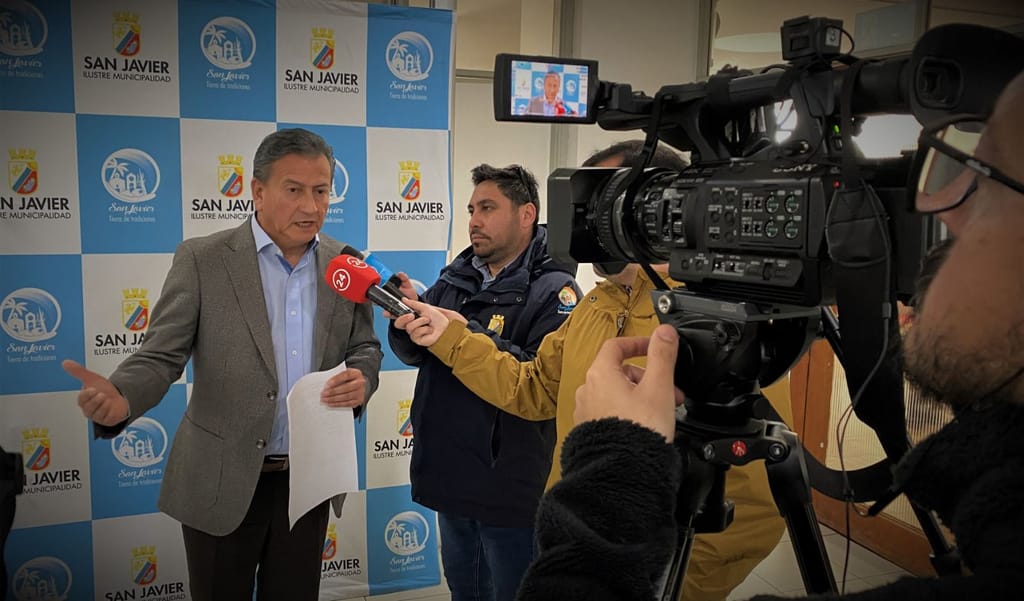 Alcalde Jorge Silva condenó actos de violencia registrados al término del Concejo Municipal Alcalde Jorge Silva condenó actos de violencia registrados al término del Concejo Municipal