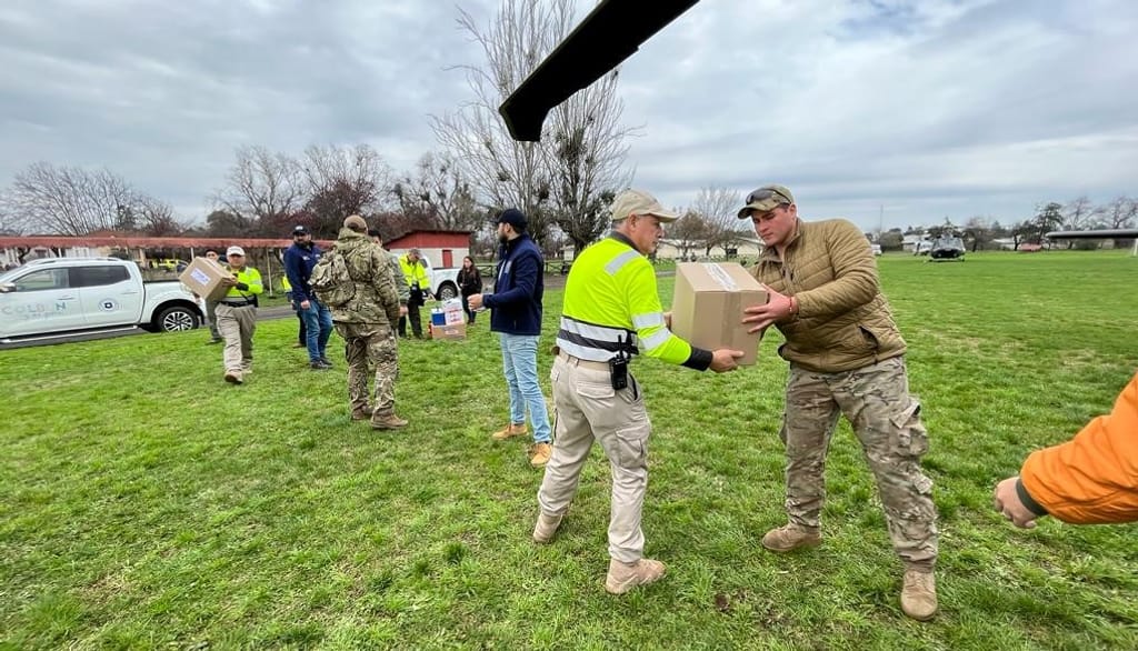 Ayuda a damnificados por emergencia climática en Linares Ayuda a damnificados por emergencia climática en Linares