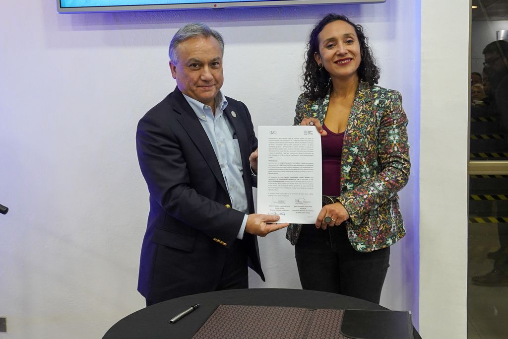 Puerto San Antonio renueva compromiso con el Centro Cultural de San Antonio Puerto San Antonio renueva compromiso con el Centro Cultural de San Antonio
