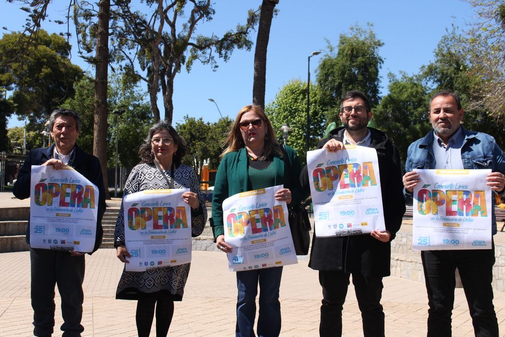 Invitan a celebrar el Día de la Ópera con concierto gratuito en la Plaza de Llolleo Invitan a celebrar el Día de la Ópera con concierto gratuito en la Plaza de Llolleo