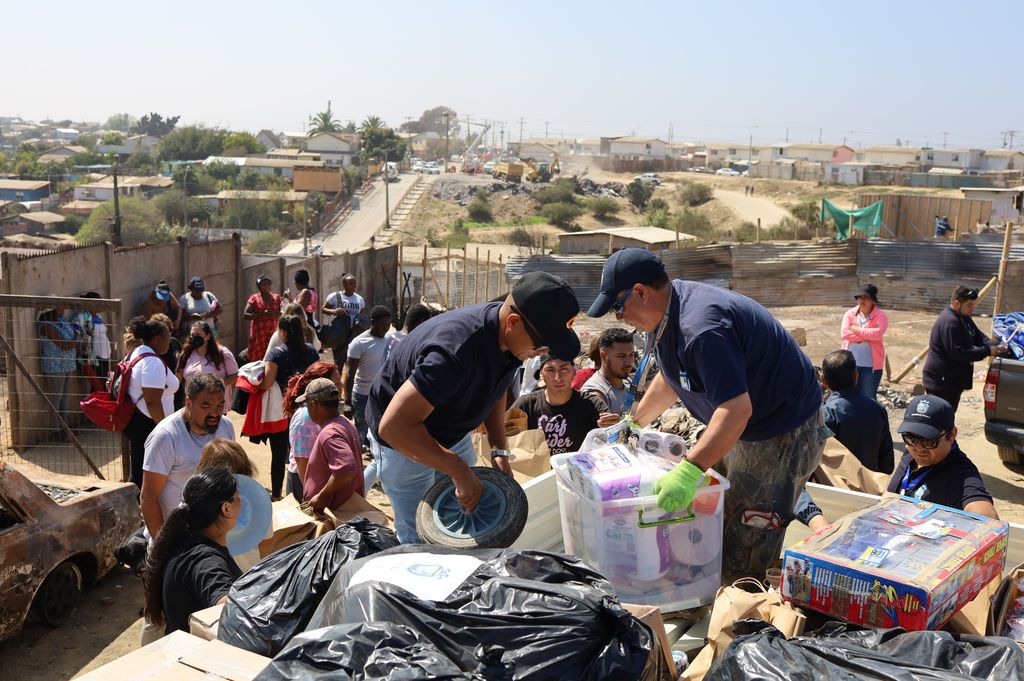 El Tabo responde con solidaridad ante el incendio en Viña del Mar El Tabo responde con solidaridad ante el incendio en Viña del Mar