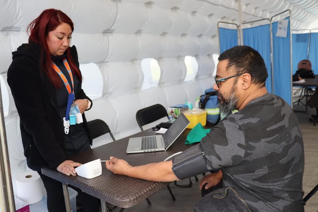 Cesfam en terreno en Quillaycillo Cesfam en terreno en Quillaycillo