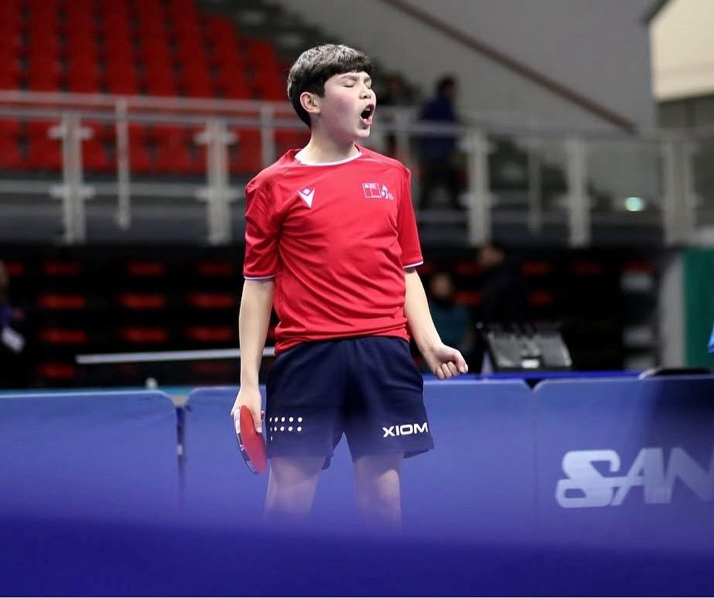 Joven quilpueíno de 12 años representará a Chile en el Sudamericano Escolar de Tenis de Mesa en Paraguay  Bajada: