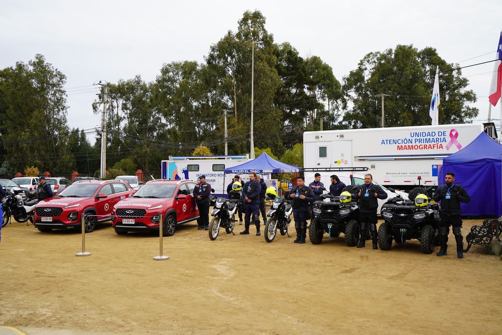 Millonaria inversión: El Tabo incorporó seis vehículos para patrullajes preventivos Millonaria inversión: El Tabo incorporó seis vehículos para patrullajes preventivos