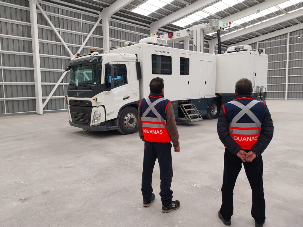 camión escáner de Aduanas camión escáner de Aduanas
