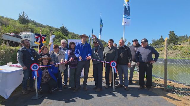 Inauguran tranque en El Convento que beneficiará a familias campesinas de Santo Domingo Inauguran tranque en El Convento que beneficiará a familias campesinas de Santo Domingo