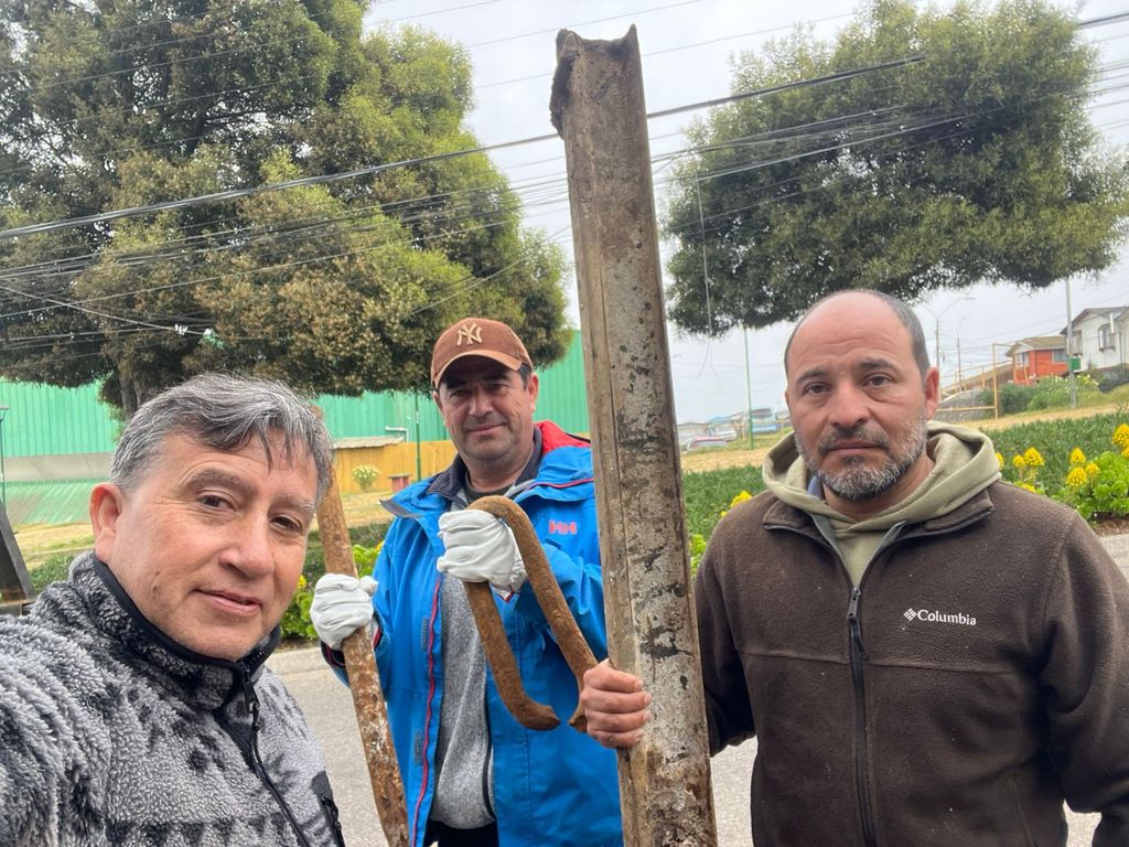Recuperación de rieles