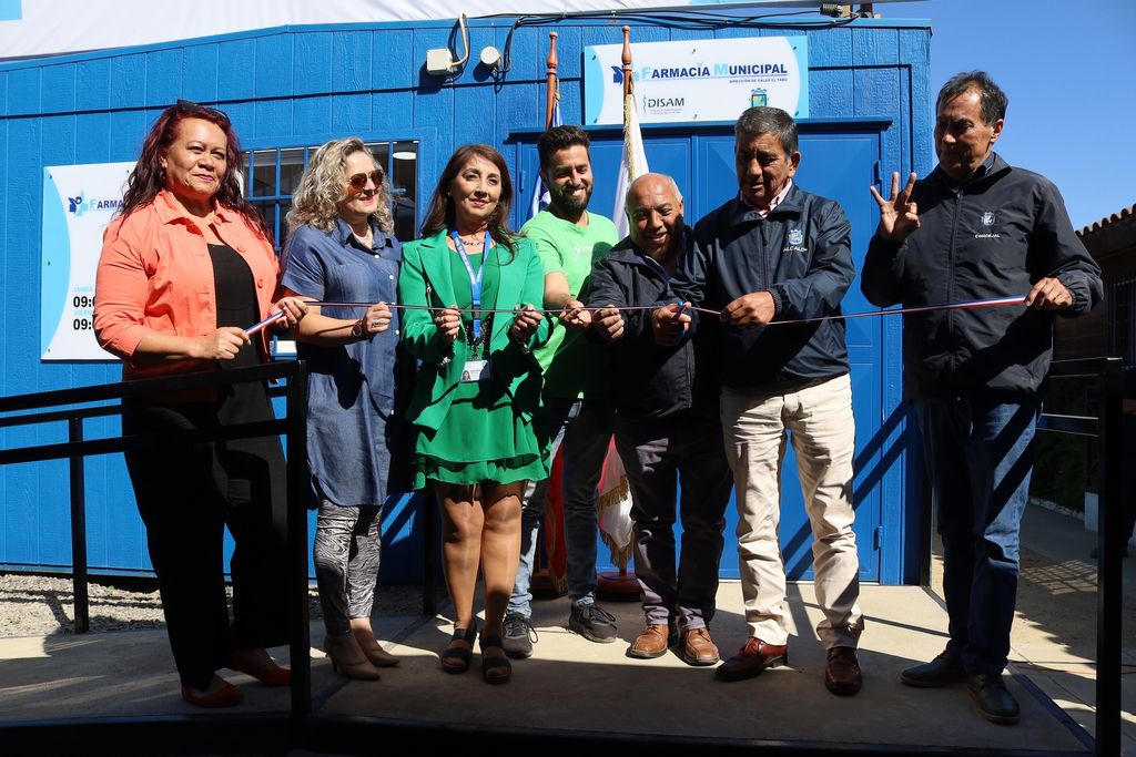 El Tabo inaugura segunda Farmacia Comunal El Tabo inaugura segunda Farmacia Comunal