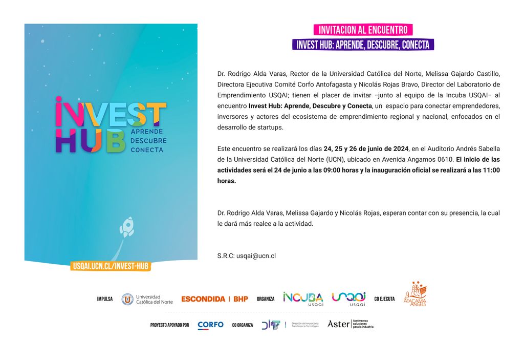 1VESTHUBINVITACIÓNINVITACIÓN 1VESTHUBINVITACIÓNINVITACIÓN