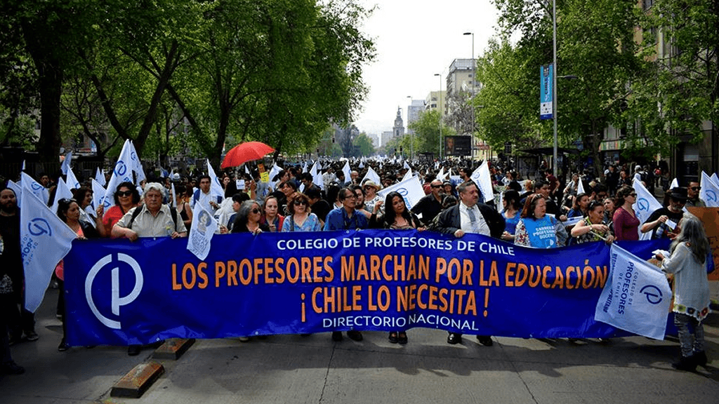 marcha colegio de profesores marcha colegio de profesores