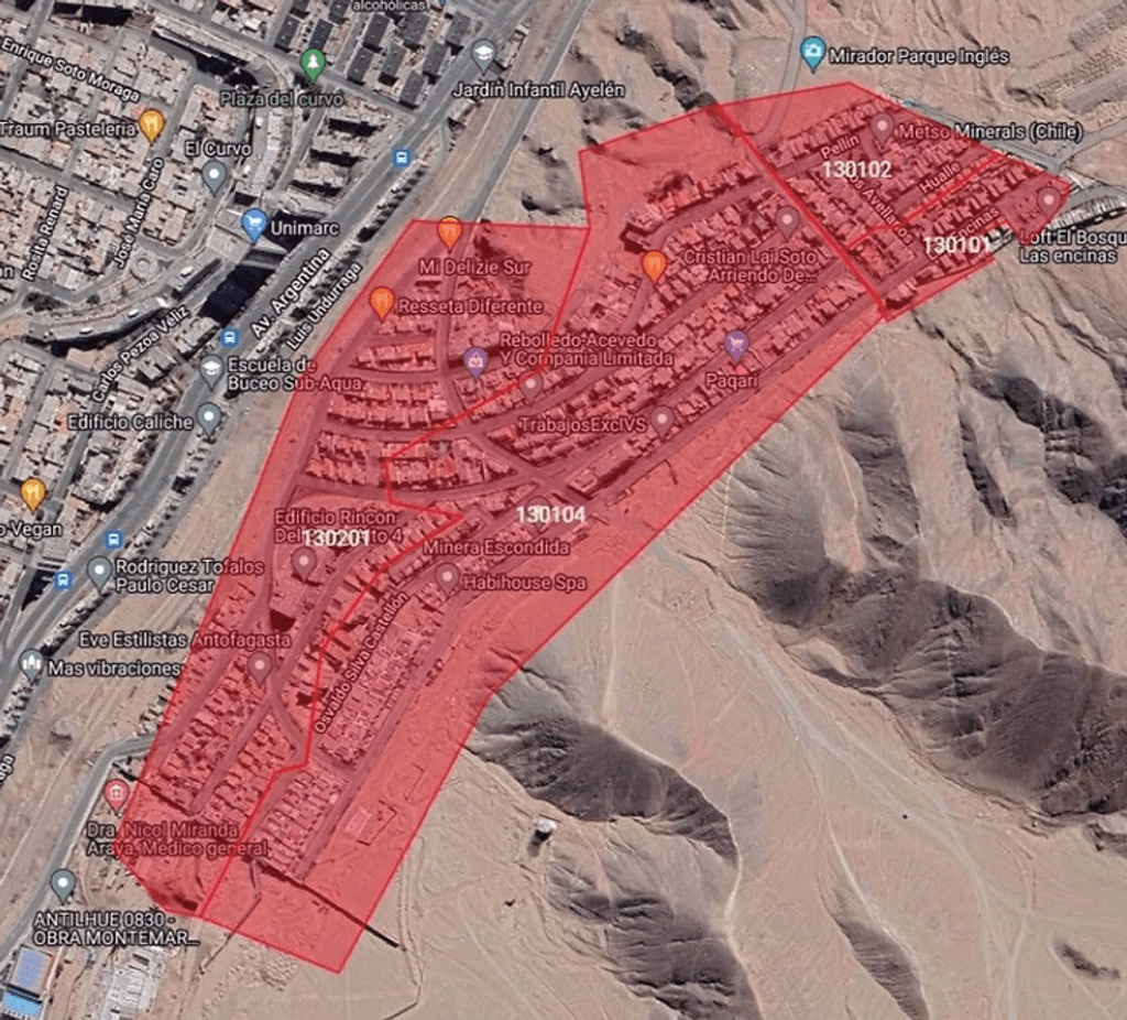Sector sur alto de antofagasta Sector sur alto de antofagasta
